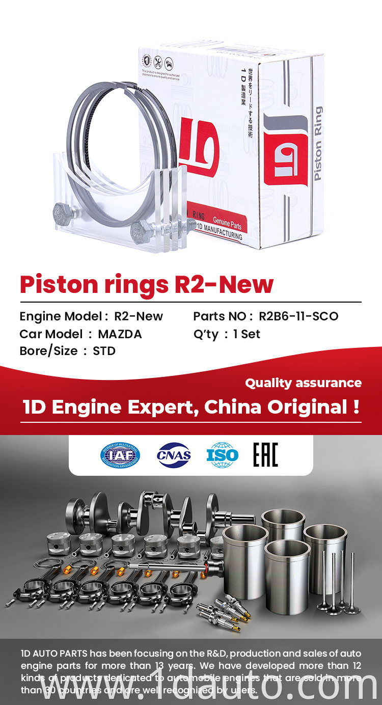 R2B6-11-SCO Piston Ring Set